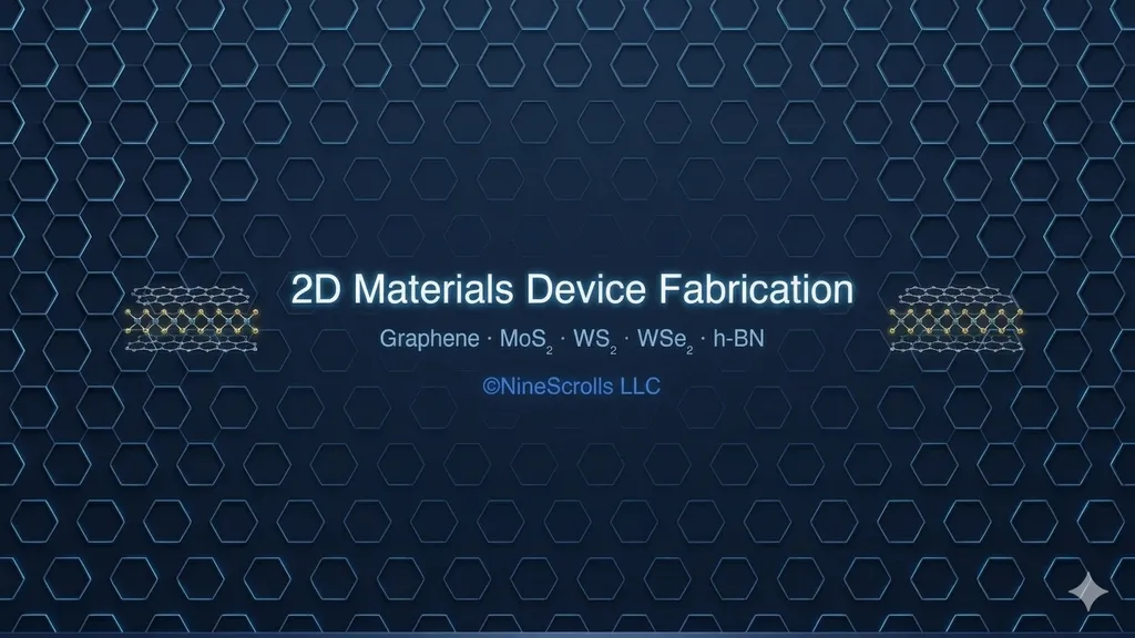2D Materials Device Fabrication: From Graphene and TMDs to Functional Devices