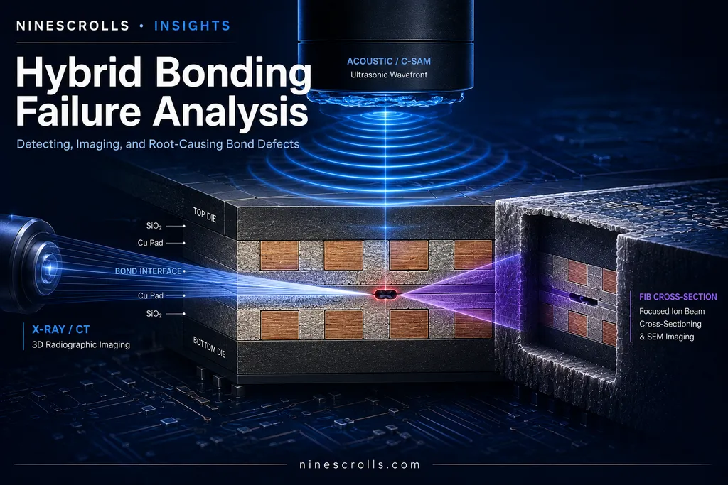 Hybrid Bonding Failure Analysis: Detecting, Imaging, and Root-Causing Bond Defects