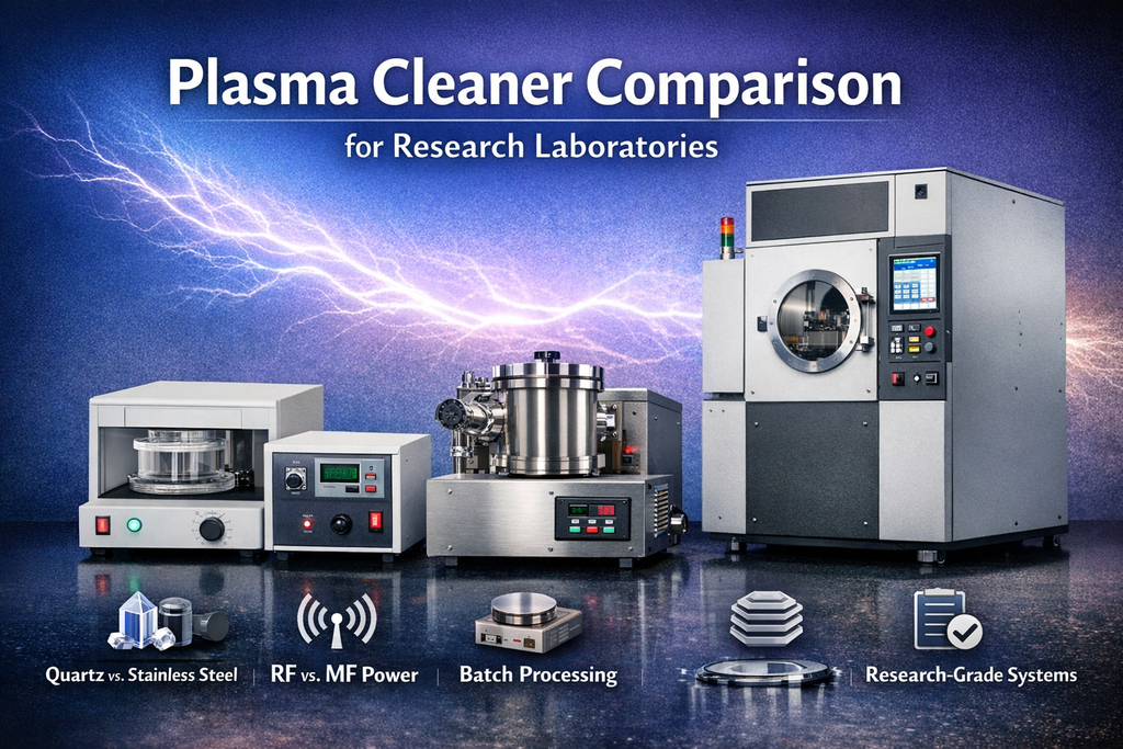 Plasma Cleaner Comparison for Research Laboratories
