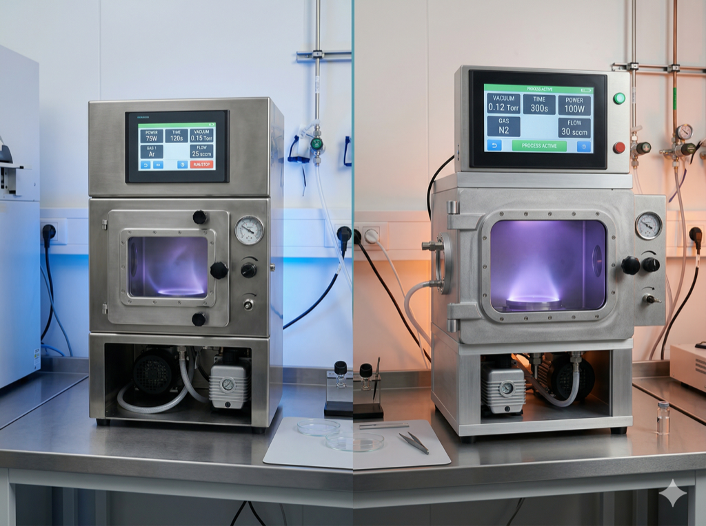 PLUTO vs HY Series Plasma Cleaners: Design, Performance & Selection Guide
