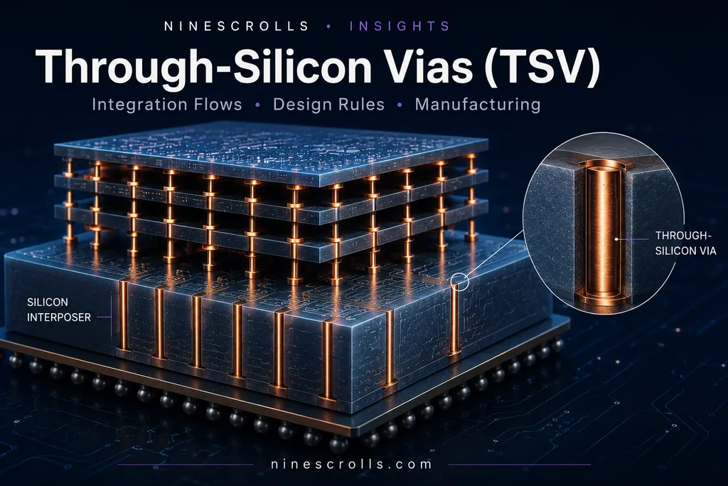 Through-Silicon Vias (TSV): Integration Flows, Design Rules, and Manufacturing Challenges