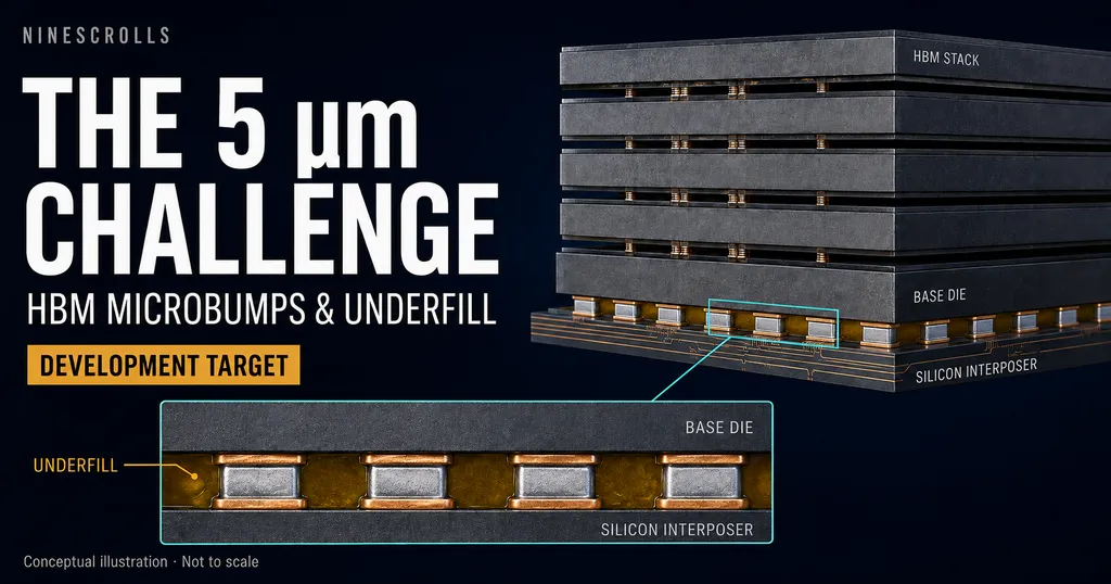 TSMC Asks Suppliers for 5 µm HBM Microbumps — Halving HBM4's Bump Height Instead of Switching to Hybrid Bonding