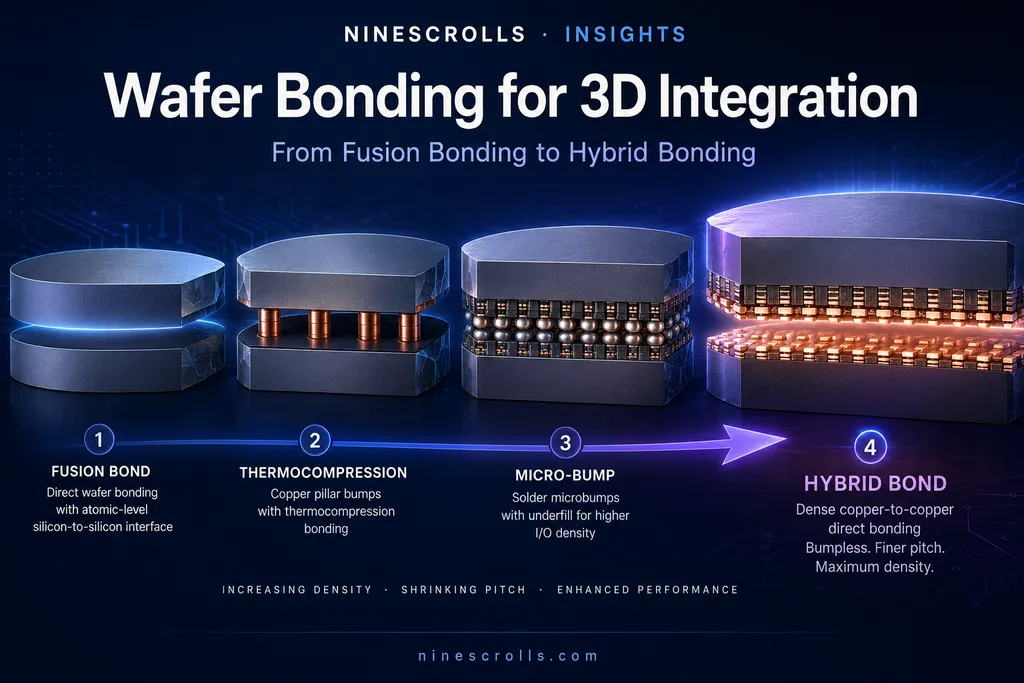 Wafer Bonding Technologies for 3D Integration: From Fusion Bonding to Hybrid Bonding