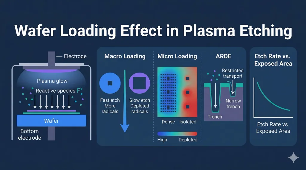 Wafer Loading Effect in Plasma Etching: Causes, Types, and Mitigation Strategies