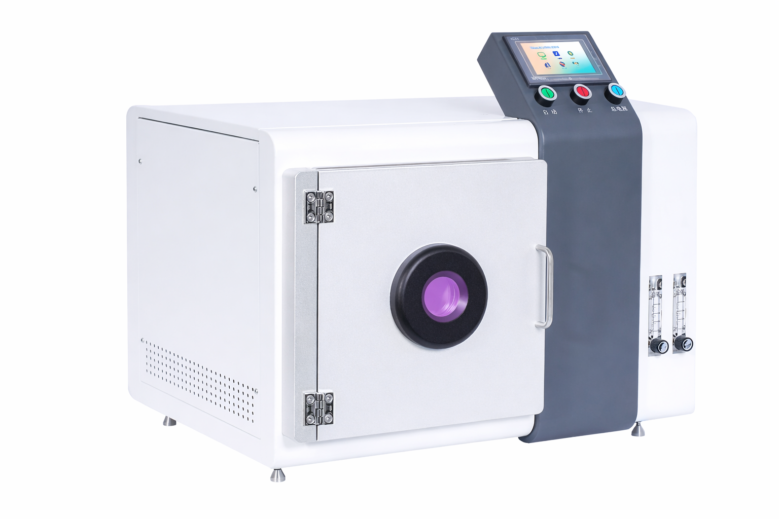 A 20-liter batch plasma processing system