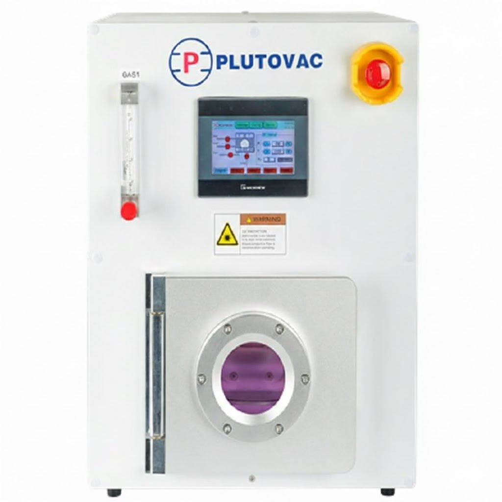A benchtop RF plasma cleaner — the PLUTO-T from NineScrolls